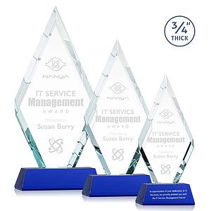 Richmond Award on Newhaven Base - Blue