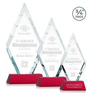 Richmond Award on Newhaven Base - Red