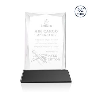 Messina Award on Newhaven Base - Black