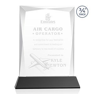 Messina Award on Newhaven Base - Black