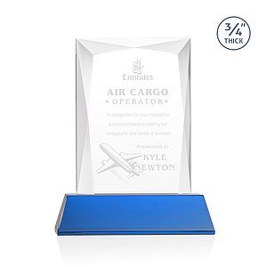 Messina Award on Newhaven Base - Blue