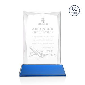 Messina Award on Newhaven Base - Blue