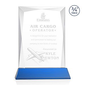 Messina Award on Newhaven Base - Blue