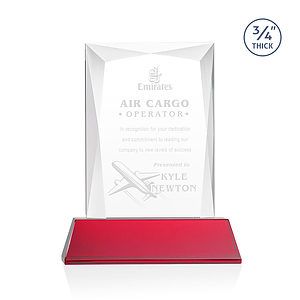 Messina Award on Newhaven Base - Red