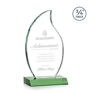 Croydon Flame Award - Green 