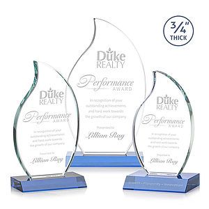 Croydon Flame Award - Sky Blue