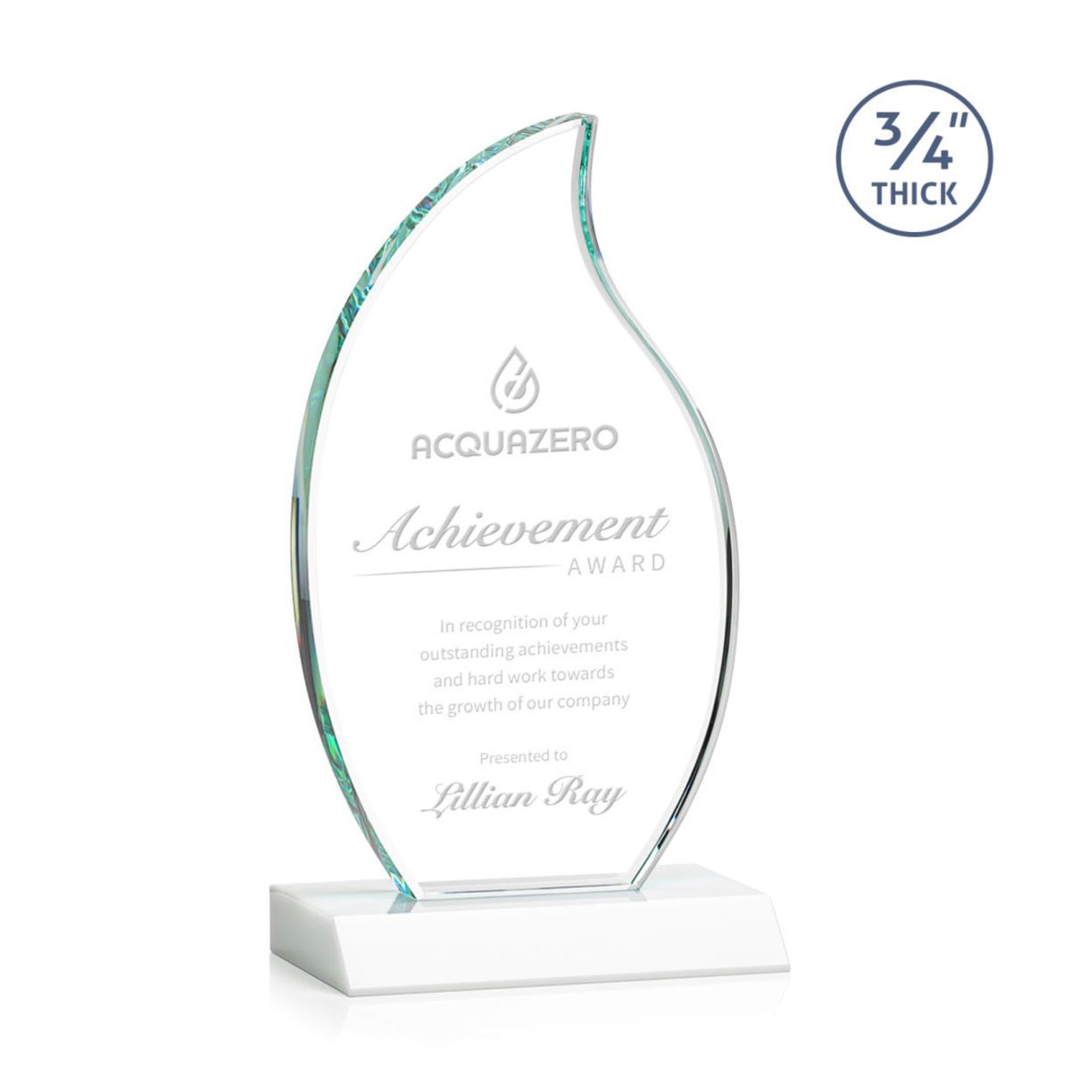 Croydon Flame Award - White