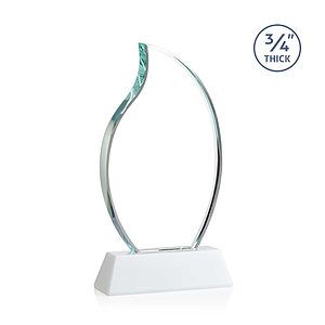 Croydon Flame Award on Newhaven Base - White