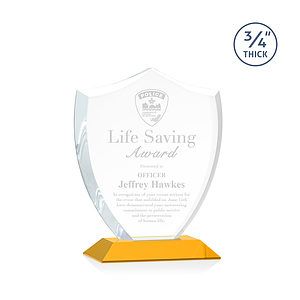 Scudo Shield Award - Amber