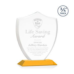 Scudo Shield Award - Amber