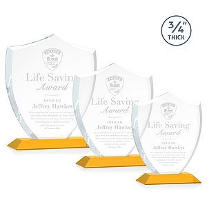 Scudo Shield Award - Amber