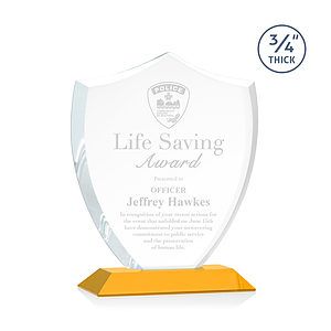 Scudo Shield Award - Amber