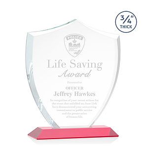 Scudo Shield Award - Red