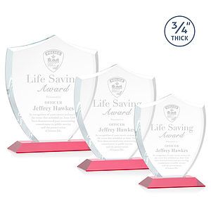 Scudo Shield Award - Red