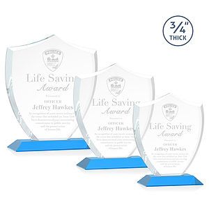 Scudo Shield Award - Sky Blue