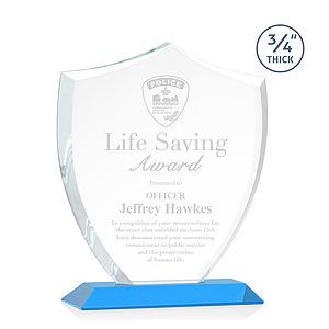 Scudo Shield Award - Sky Blue