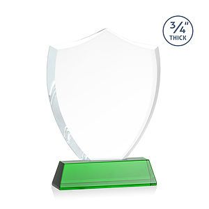 Scudo Shield Award on Newhaven - Green