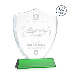 Scudo Shield Award on Newhaven - Green