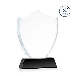 Scudo Shield Award on Newhaven - Black