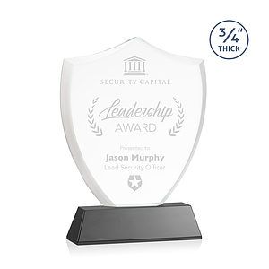 Scudo Shield Award on Newhaven - Black