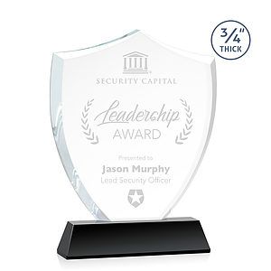 Scudo Shield Award on Newhaven - Black