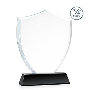 Scudo Shield Award on Newhaven - Black