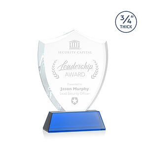 Scudo Shield Award on Newhaven - Blue