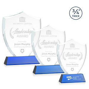 Scudo Shield Award on Newhaven - Blue