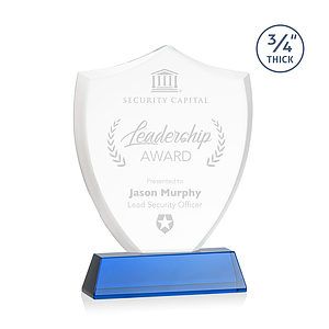 Scudo Shield Award on Newhaven - Blue