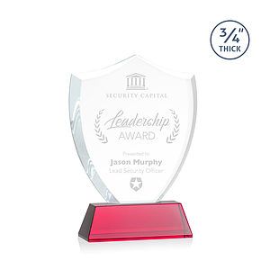 Scudo Shield Award on Newhaven - Red