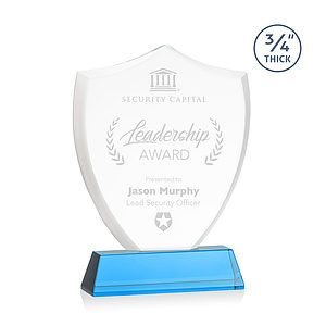 Scudo Shield Award on Newhaven - Sky Blue