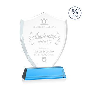 Scudo Shield Award on Newhaven - Sky Blue