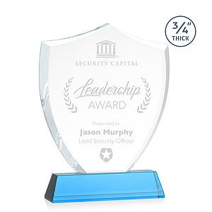 Scudo Shield Award on Newhaven - Sky Blue