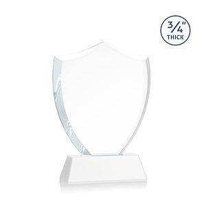 Scudo Shield Award on Newhaven - White