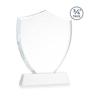 Scudo Shield Award on Newhaven - White