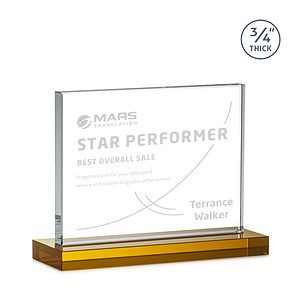 Manhattan Award - Amber 