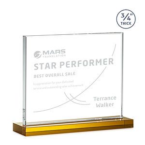 Manhattan Award - Amber 