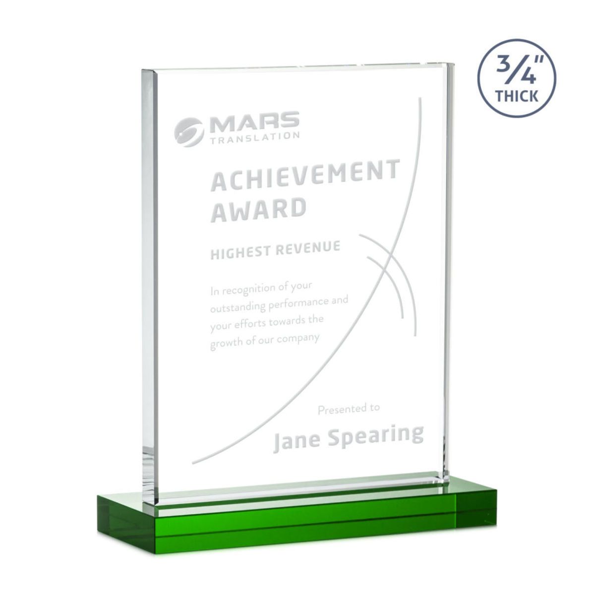 Manhattan Award - Green
