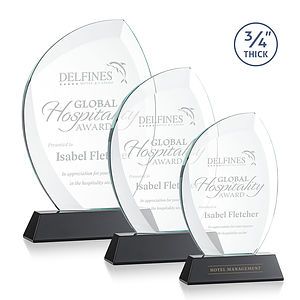 Wichita Award on Newhaven Base - Black
