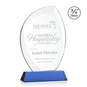 Wichita Award on Newhaven Base - Blue