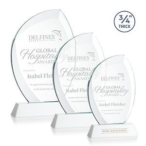 Wichita Award on Newhaven Base - White