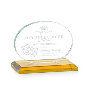 Austin Award (Horiz) - Amber
