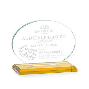 Austin Award (Horiz) - Amber