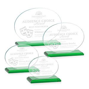 Austin Award (Horiz) - Green
