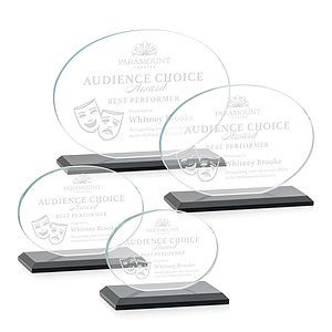 Austin Award (Horiz) - Black