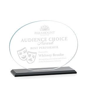 Austin Award (Horiz) - Black
