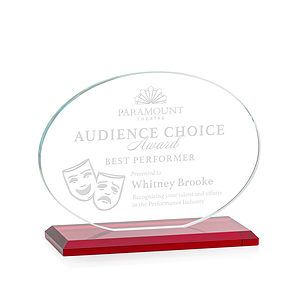 Austin Award (Horiz) - Red