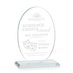 Austin Award (Vert) - Clear
