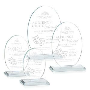 Austin Award (Vert) - Clear