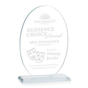Austin Award (Vert) - Clear